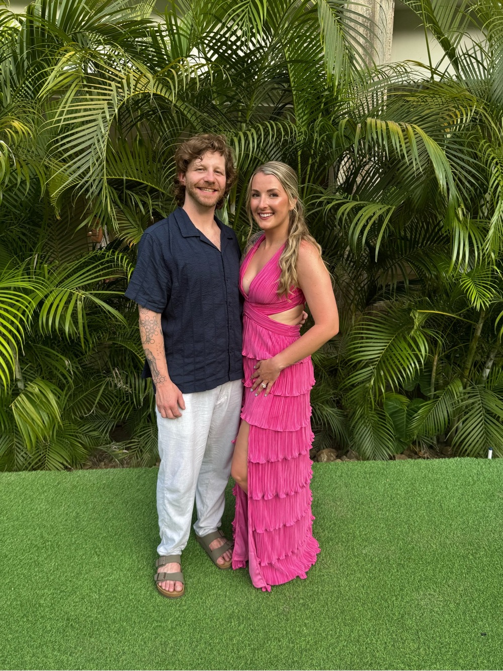 Beauty Icon Pink Satin Pleated Tiered Lace-Up Maxi Dress from Lulus